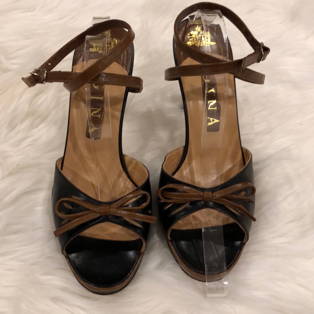 Gina of London Ankle Strap Heels SZ US 7